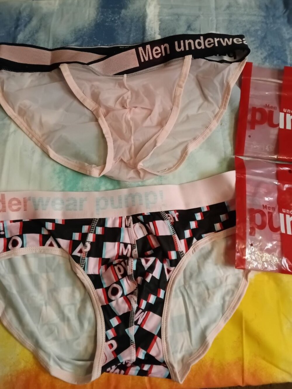 2 PCS Men's PUMP! Briefs Underwear XXL